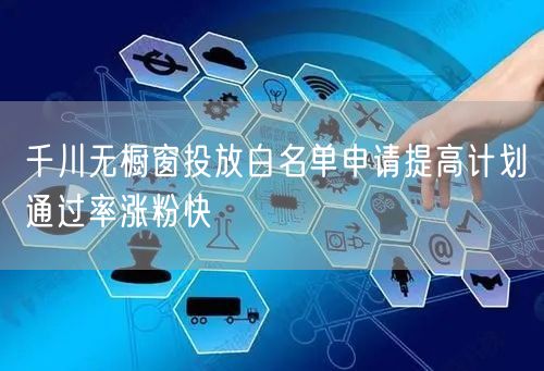 千川无橱窗投放白名单申请提高计划通过率涨