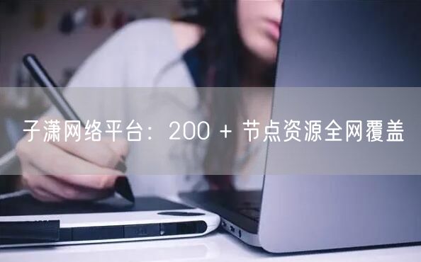 子潇网络平台：200 + 节点资源全网覆