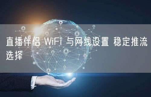 直播伴侣 WiFi 与网线设置 稳定推流