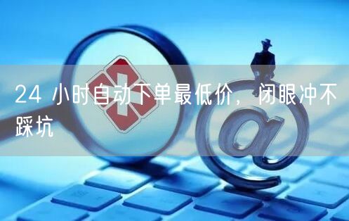 24 小时自动下单最低价，闭眼冲不踩坑