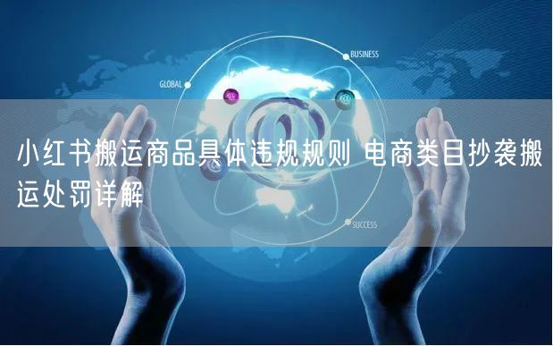 小红书搬运商品具体违规规则 电商类目抄袭