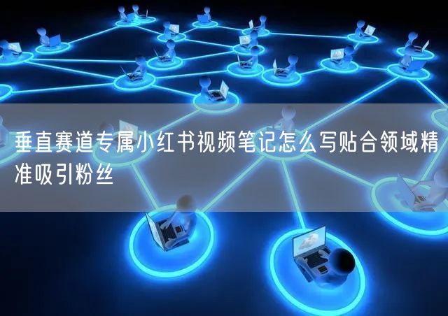 垂直赛道专属小红书视频笔记怎么写贴合领域