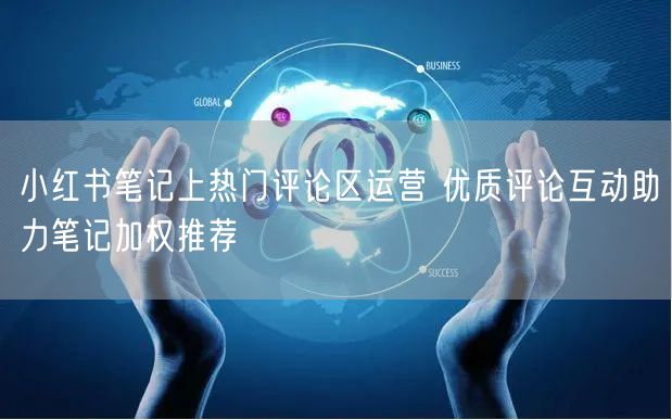 小红书笔记上热门评论区运营 优质评论互动