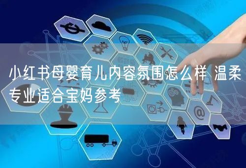 小红书母婴育儿内容氛围怎么样 温柔专业适