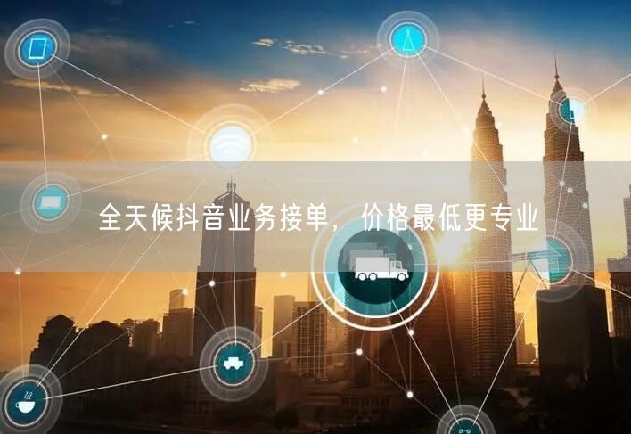 全天候抖音业务接单，价格最低更专业